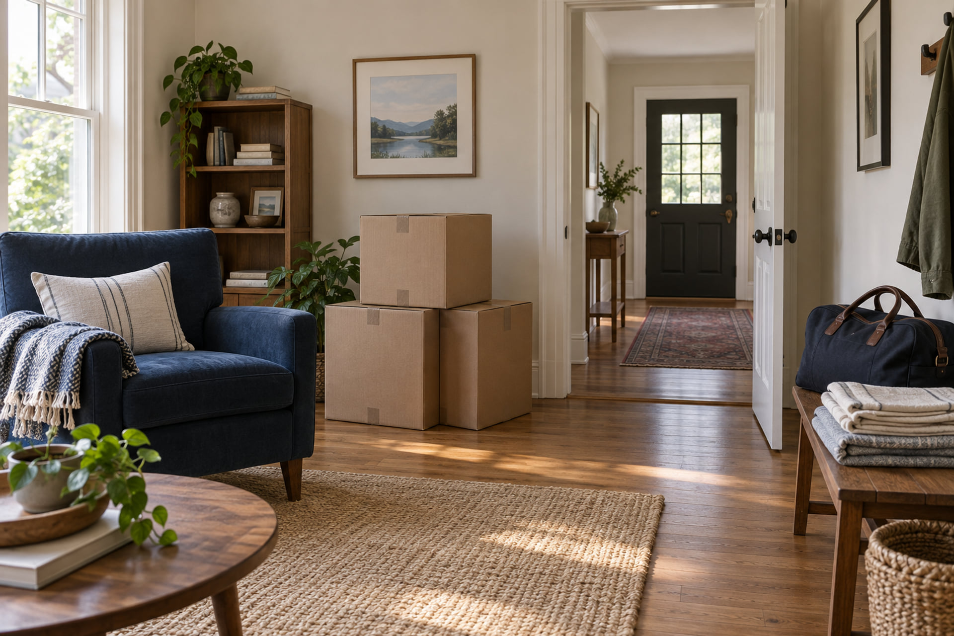 Receiving room and essentials