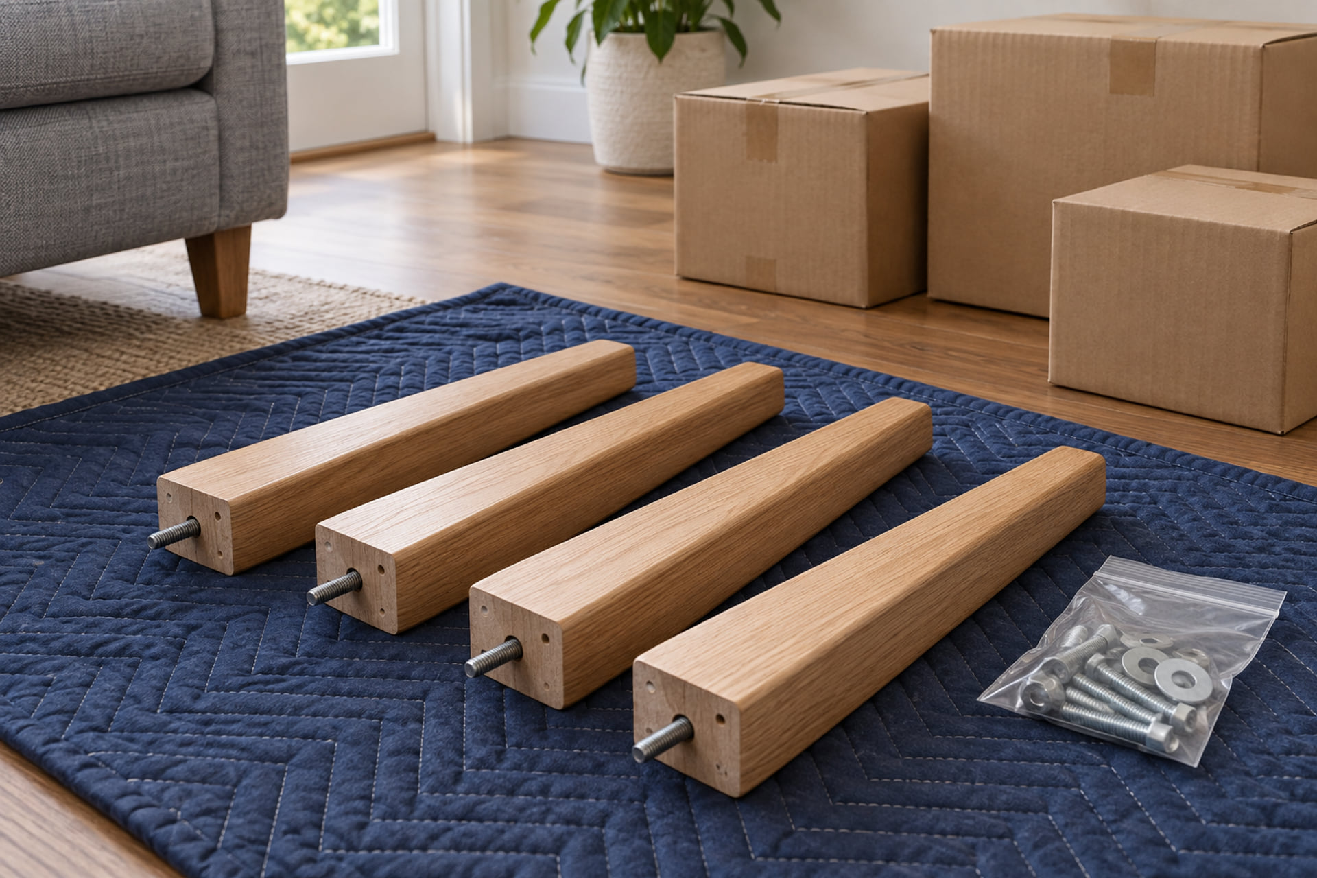 Furniture components and hardware