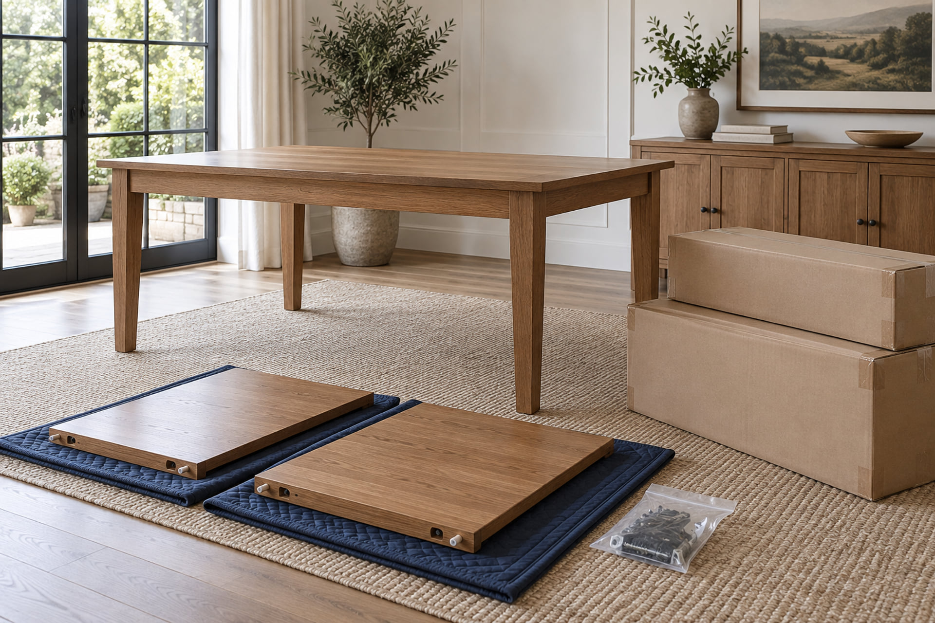 Table components inventory