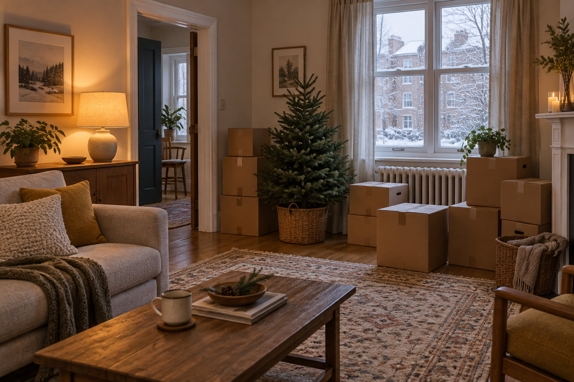Holiday season household move