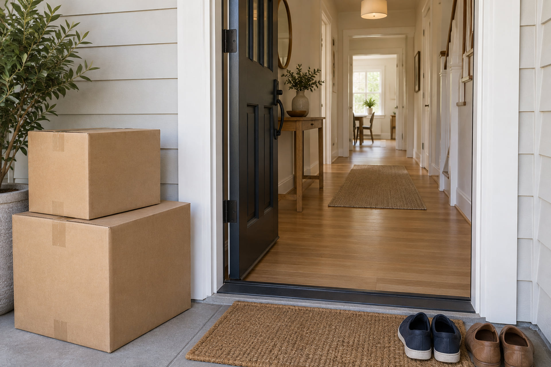 Clear route on moving day