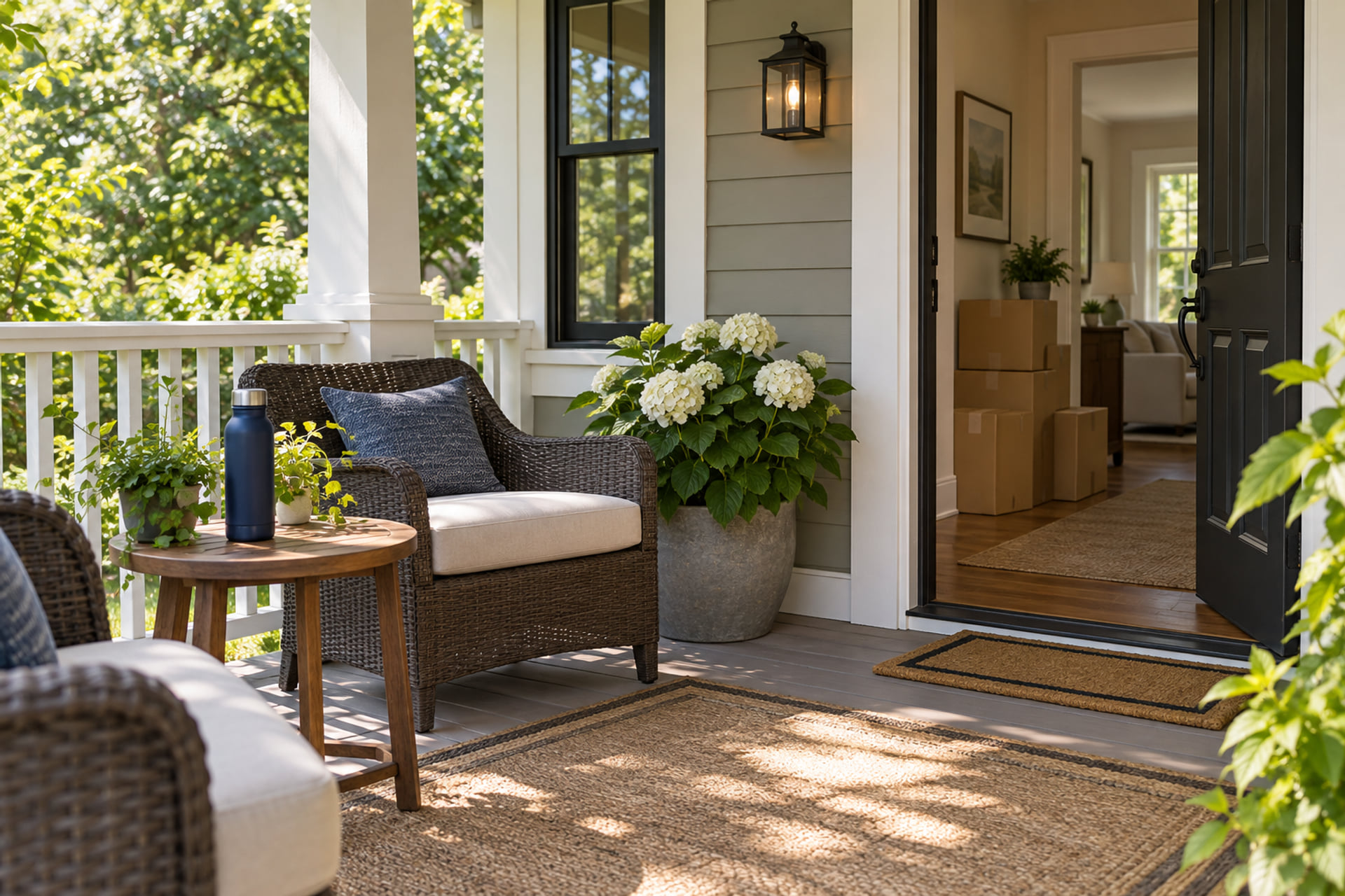 Summer move shaded entry